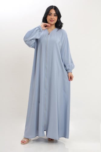 عباية صالونا تارا سحاب جلد