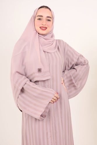 عباية الكوبرو مغسول مقلم بيسان