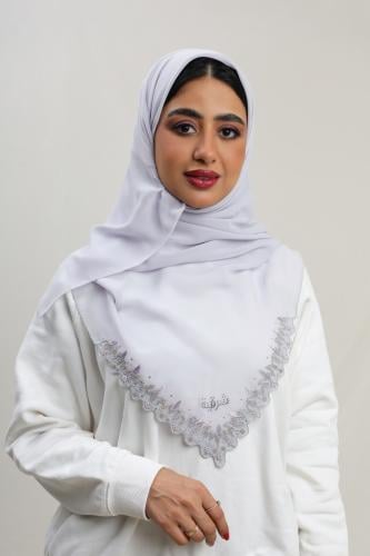 حجاب يدوي كرستال سوارفسكي وضحاء