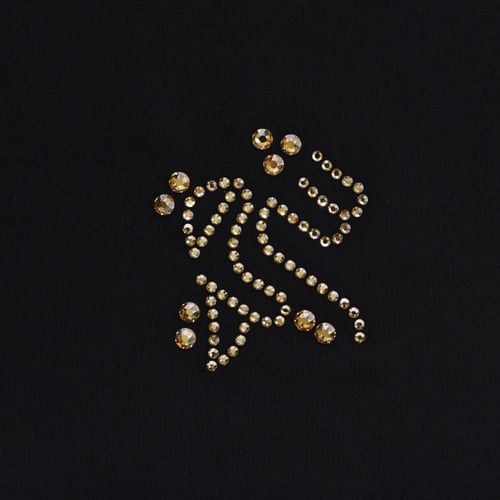 طرحة أمواج شعار شرقية سوارفسكي اسارير