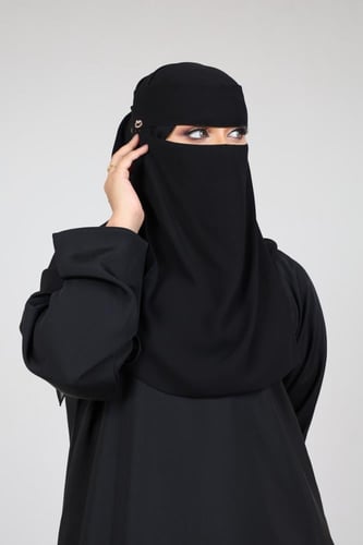 نقاب مفتوح توقيع معدن