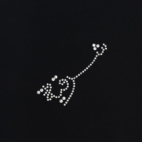 طرحة أمواج شعار شرقية سوارفسكي سيدرا