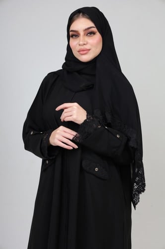 عباية صالونا تركيبات بيباشا