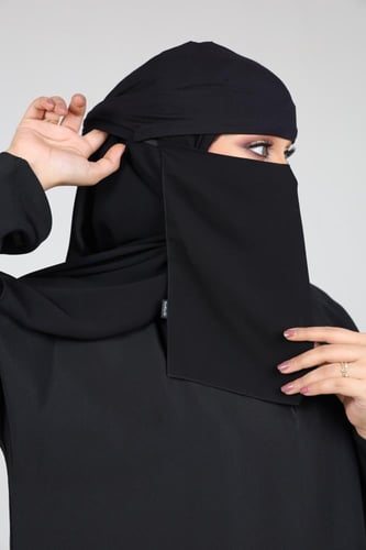طاقية كامل الرأس بلثمة