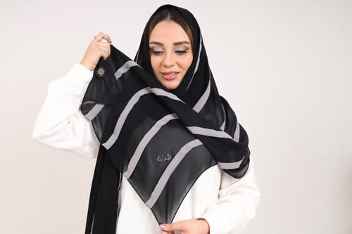 طرحة أمواج خطوط