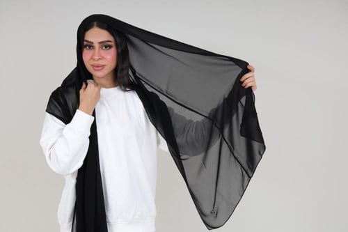 طرحة امواج وبلاتين سهر