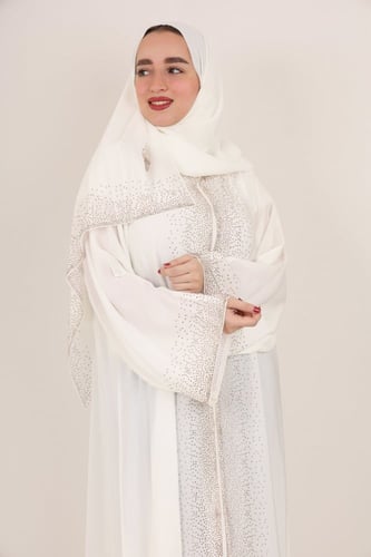 عباية صالونا سوارفسكي ياسمين