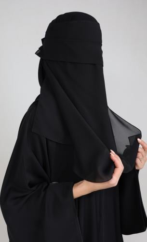 نقاب امواج ملكي طبقتين