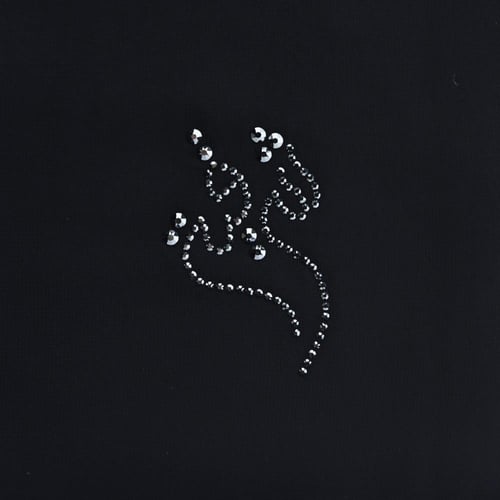 طرحة أمواج شعار شرقية سوارفسكي نور