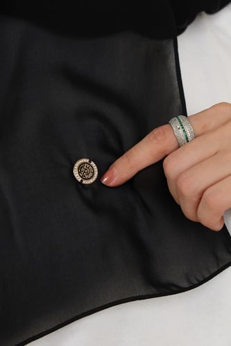 طرحة توقيع معدن ثنايا