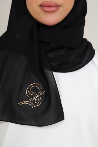 طرحة توقيع كرستال نجيبة