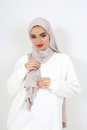 طرحة قطن كريستال دائري