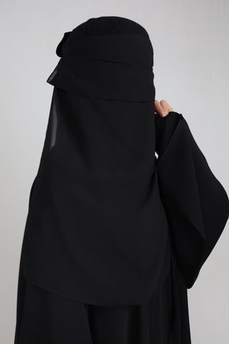 نقاب امواج ملكي طبقتين