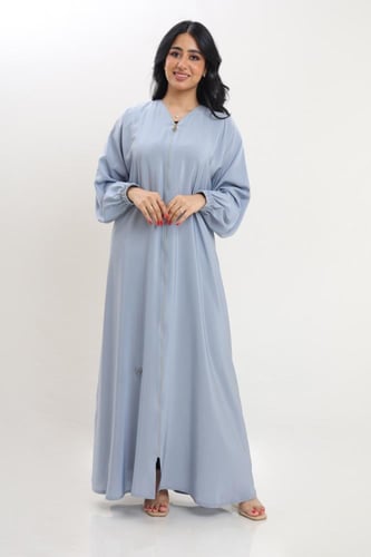 عباية صالونا تارا سحاب جلد