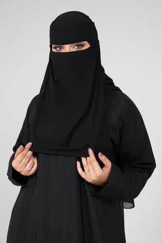 نقاب مفتوح توقيع معدن