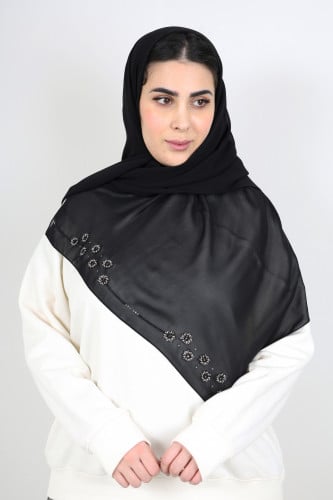 طرحة أمواج رواق تطريز يدوي مع سواروفسكي