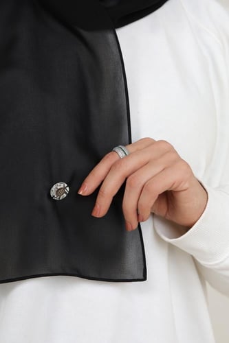 طرحة أمواج توقيع معدن جلد كارين