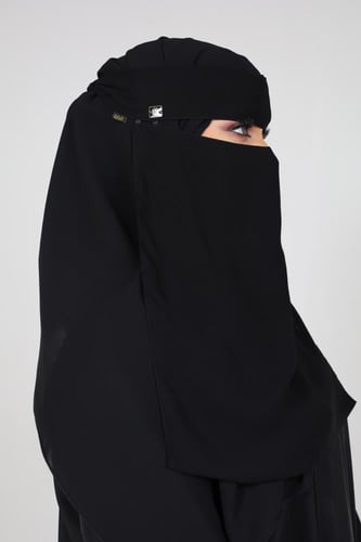 نقاب مفتوح توقيع معدن