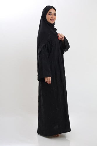 عباية صالونا مطرز كريستال رحاب