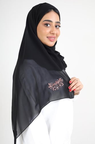 طرحة أمواج يدوي كريستال تميمة