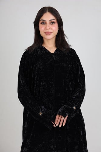 عباية مخمل تركيبات روند