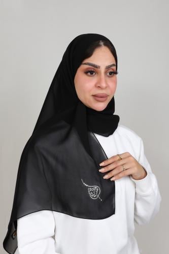 طرحة توقيع كرستال تنال