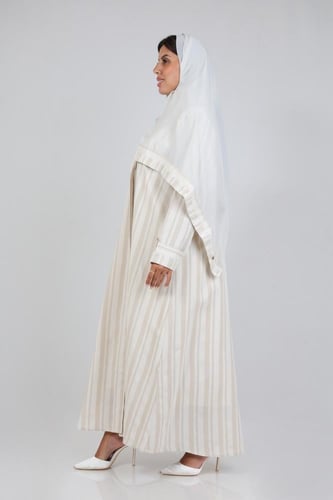 عباية لينن ياباني منار