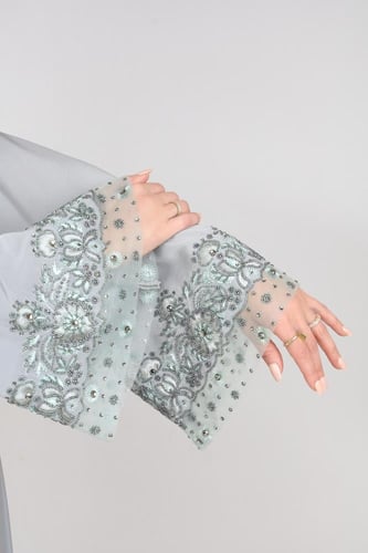 عباية صالونا يدوي كريستال ايتشا