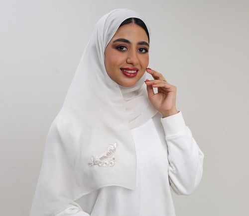 طرحة توقيع يدوي لجين