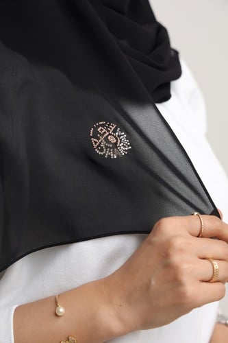 طرحة كرستال سوارفسكي ترف