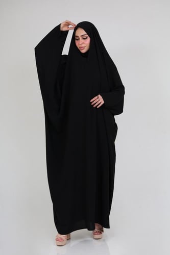 عباية رأس كريب مقفولة
