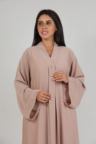 عباية فرسان تركيبات سوما (وردي فاتح)