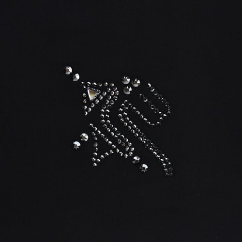 طرحة أمواج شعار شرقية سوارفسكي ايلا