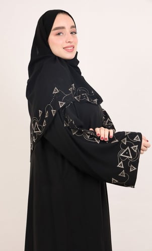 عباية صالونا سوارفسكي رزان