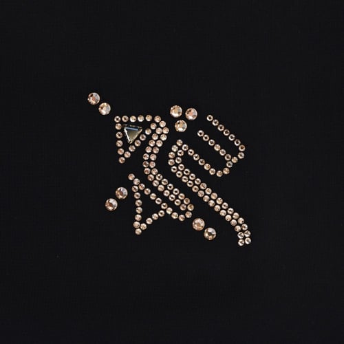 طرحة أمواج شعار شرقية سوارفسكي ايلا