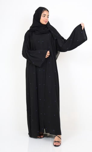 عباية صالونا مايا خرز منثر كامل العباية