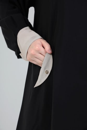 عباية صالونا يارينا كبك شرقية على الكم