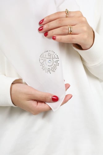 حجاب امواج توقيع دائري