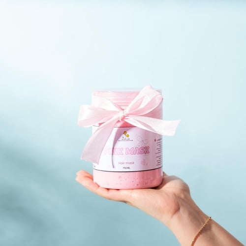 ماسك الشعر الوردي (باربي)