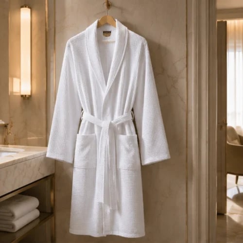 Bathrobe, waffle