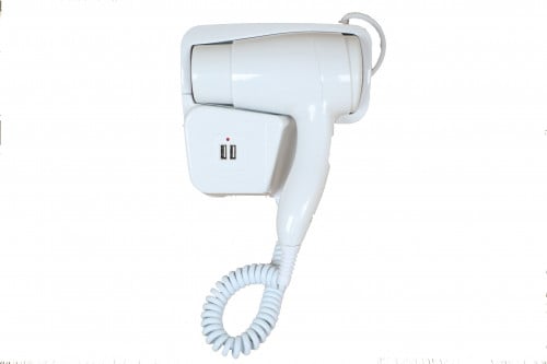 مجفف شعر فندقى بمدخلين USB