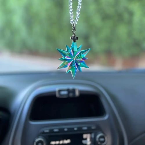 تعليقه سيارة سوارفسكي ملونة