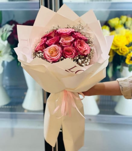 باقه ورد طبيعي