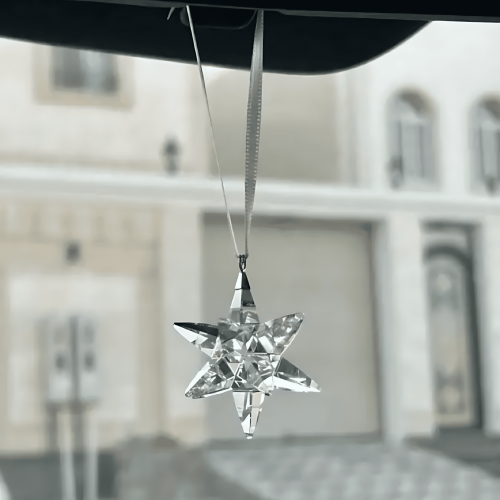 تعليقه سوارفسكي النجمة شفافه