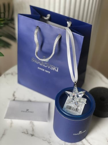 تعليقه سوارفسكي النجمة شفافه