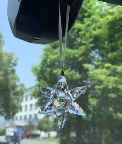 تعليقه سوارفسكي النجمة ملونة