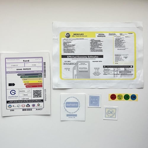 بكج ستكرات لسيارات ماركيز