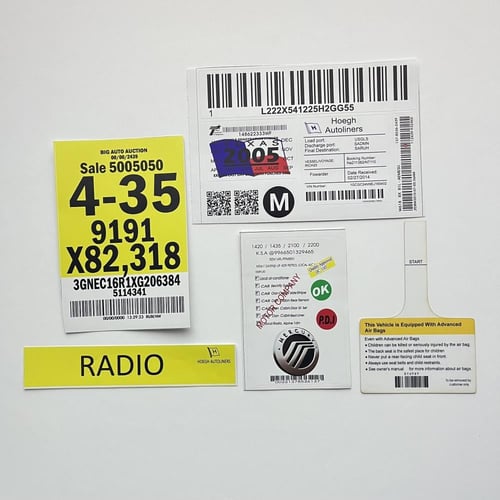 بكج ستكرات لسيارات ماركيز