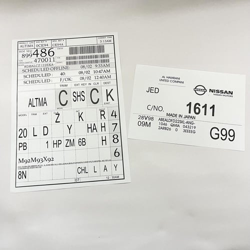 بكج ستكرات نيسان - مكسيما و التيما