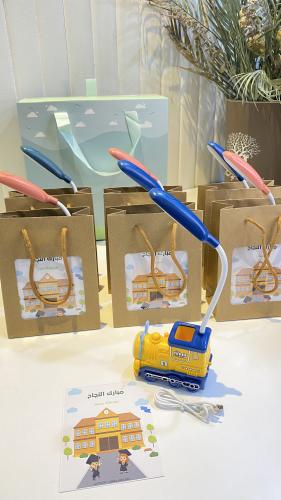 6 كيس بإضاءة القطار